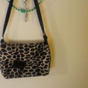 Animal print purse